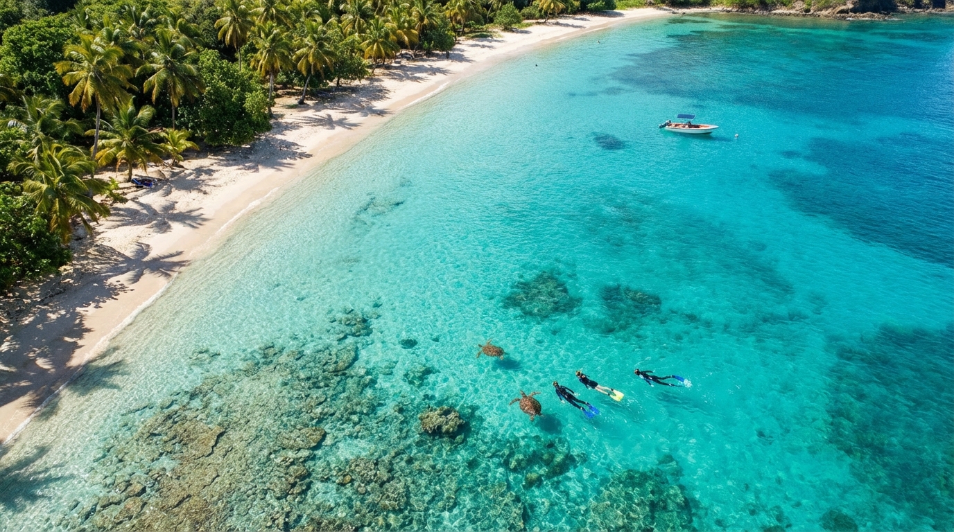 découvrez l'expérience unique de nager avec les tortues en guadeloupe, un moment inoubliable au cœur d'une nature préservée à ne surtout pas manquer lors de votre voyage.