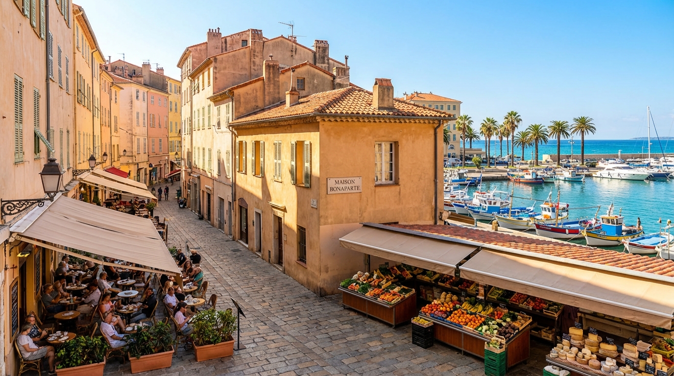 explorez ajaccio, capitale de la corse, et découvrez ses sites incontournables, ses plages magnifiques, son riche patrimoine historique et sa culture unique pour un séjour inoubliable.