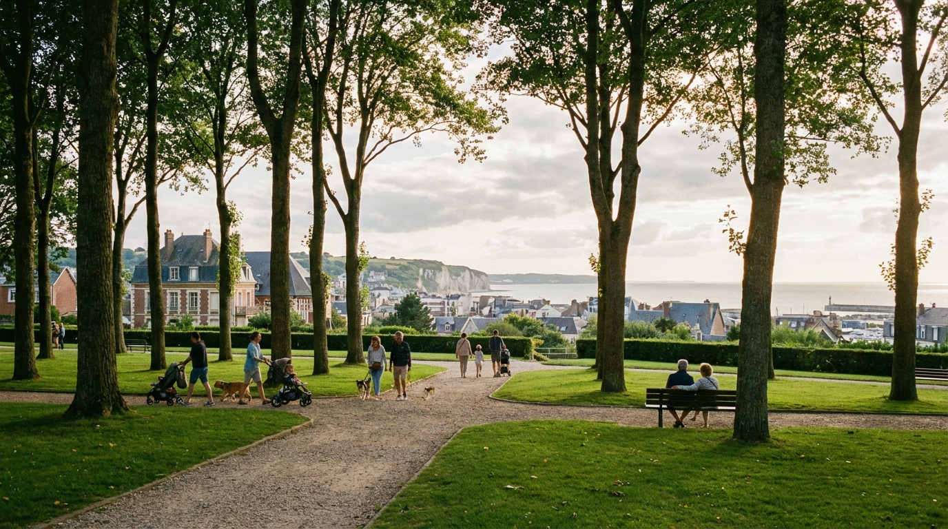 découvrez le parc du talou à dieppe, un véritable havre de nature et de détente, idéal pour se ressourcer et profiter d'espaces verts paisibles en famille ou entre amis.