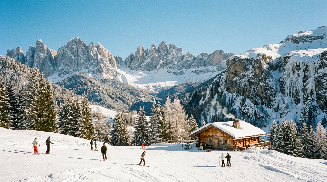 explorez les dolomites en hiver et profitez des activités incontournables ainsi que des paysages à couper le souffle pour une expérience inoubliable.
