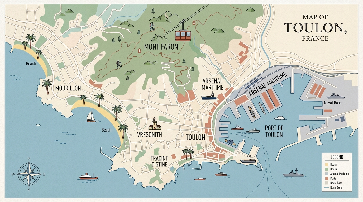 découvrez notre guide complet du plan des quartiers de toulon pour mieux vous orienter et explorer la ville en toute simplicité.