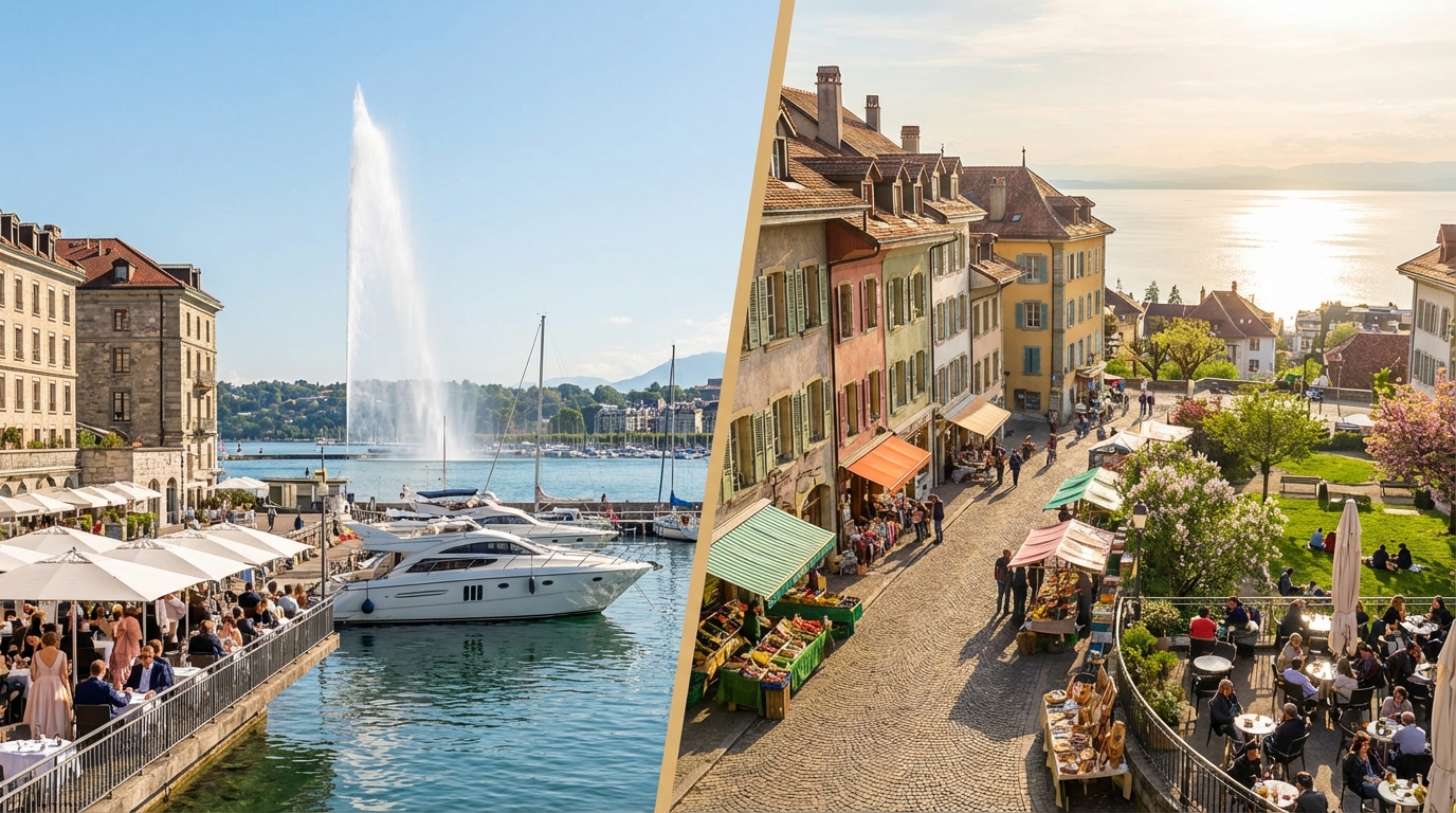 découvrez les atouts de genève et lausanne pour choisir la ville idéale où vivre ou visiter selon vos préférences culturelles, loisirs et qualité de vie.
