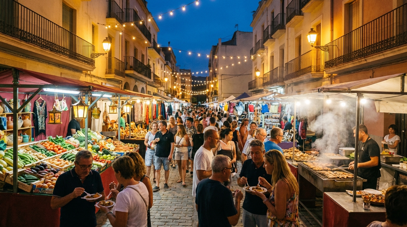 découvrez le marché nocturne de blanes : jours d'ouverture, horaires précis et une sélection unique de produits artisanaux, gastronomie locale et souvenirs typiques.