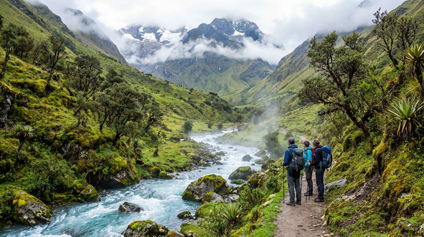 découvrez la randonnée au río irquis, un joyau naturel des andes dans la province d'azuay, en équateur. partez à l'aventure à travers des paysages époustouflants et une biodiversité unique à ne pas manquer.