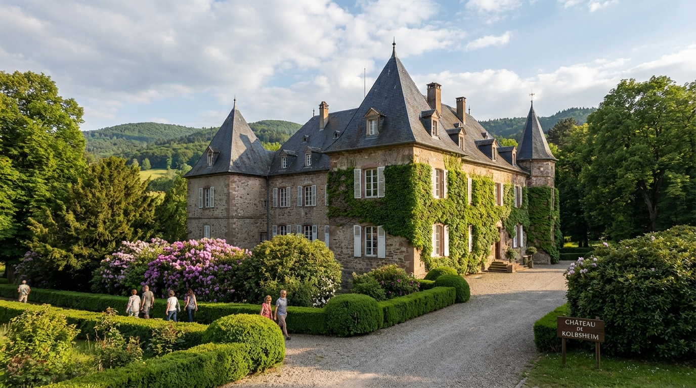 découvrez le château de kolbsheim, un domaine discret riche en patrimoine, idéal pour une visite paisible au cœur d'un cadre naturel exceptionnel.