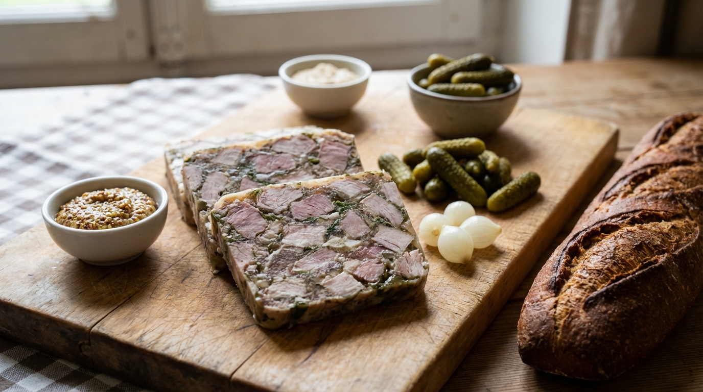 découvrez le presskopf alsacien, un plat traditionnel incontournable pour savourer authentiquement la cuisine locale d'alsace avant de déguster d'autres spécialités régionales.