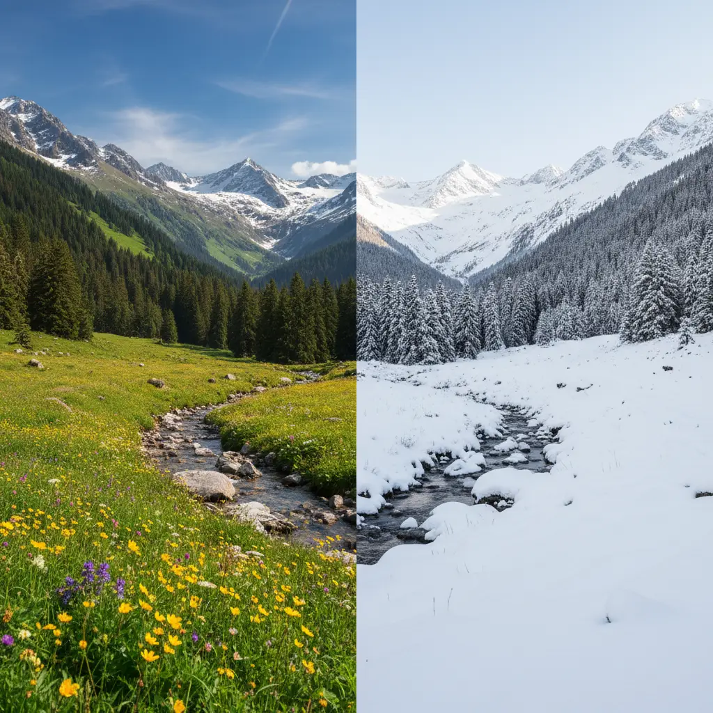 Quand partir dans les Alpes : calendrier mois par mois
