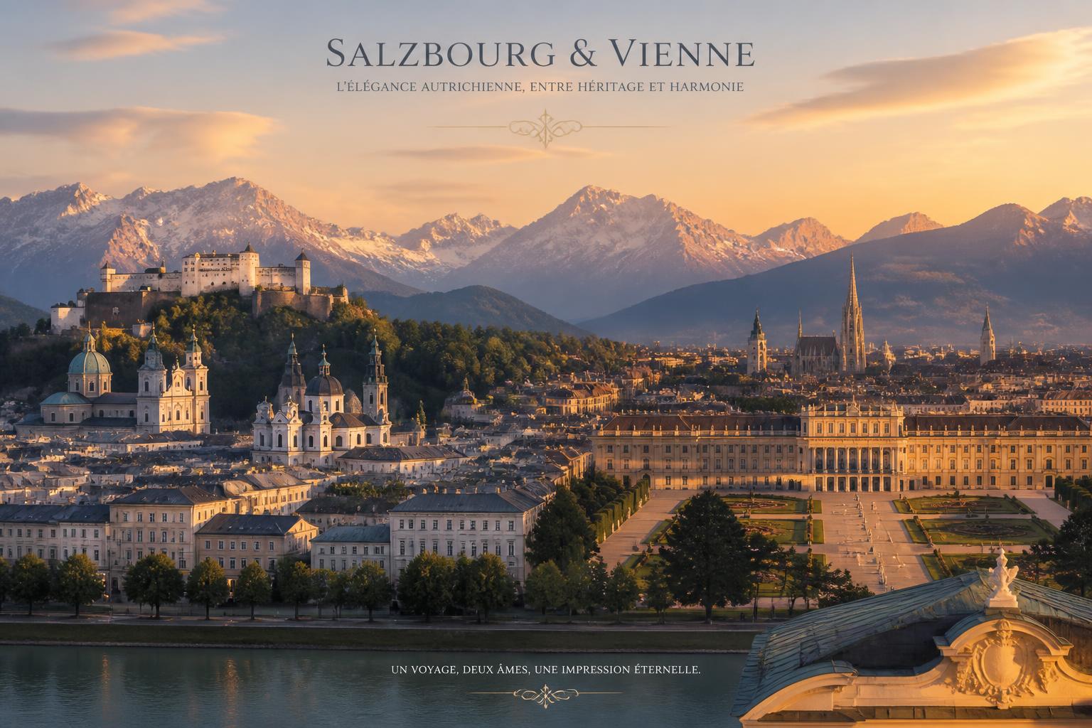 comparez salzbourg et vienne pour conclure parfaitement votre voyage en montagne, entre culture, histoire et paysages uniques.