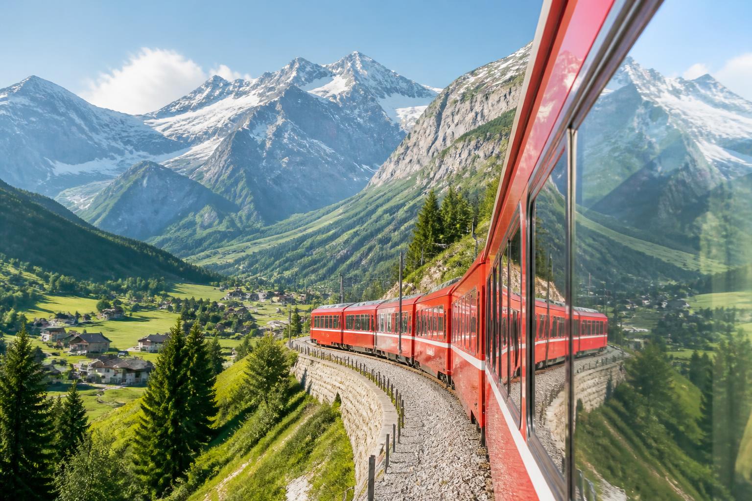 découvrez comment traverser les alpes en train grâce à la combinaison eurail idéale pour un voyage inoubliable alliant confort, paysage et efficacité.