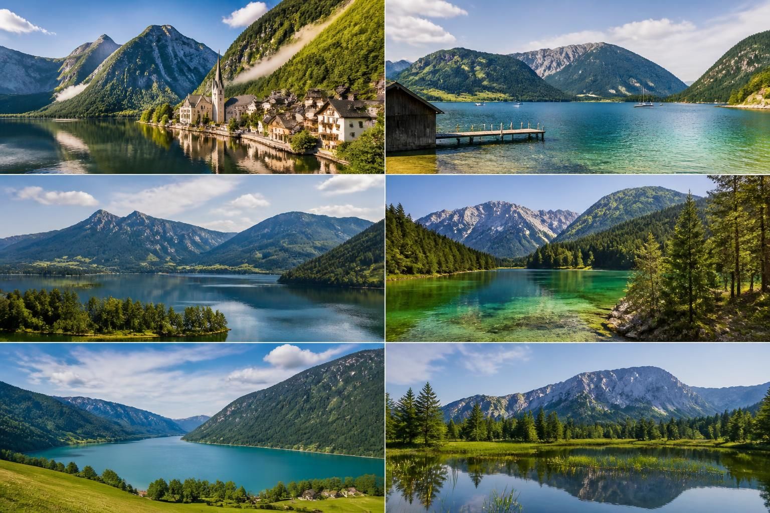 découvrez le top 6 des lacs autrichiens incontournables, classés dans l'ordre à ne pas manquer lors de votre visite en autriche.