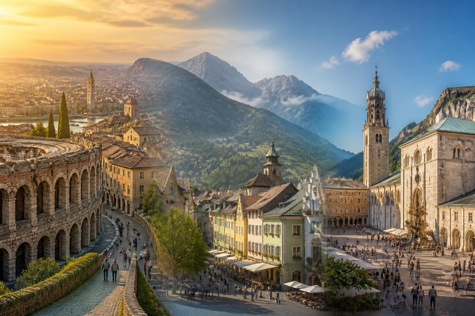 découvrez vérone, bolzano et trente, trois villes stratégiques idéales comme bases pour explorer les merveilles de la région et profiter d’un séjour riche en découvertes culturelles et naturelles.
