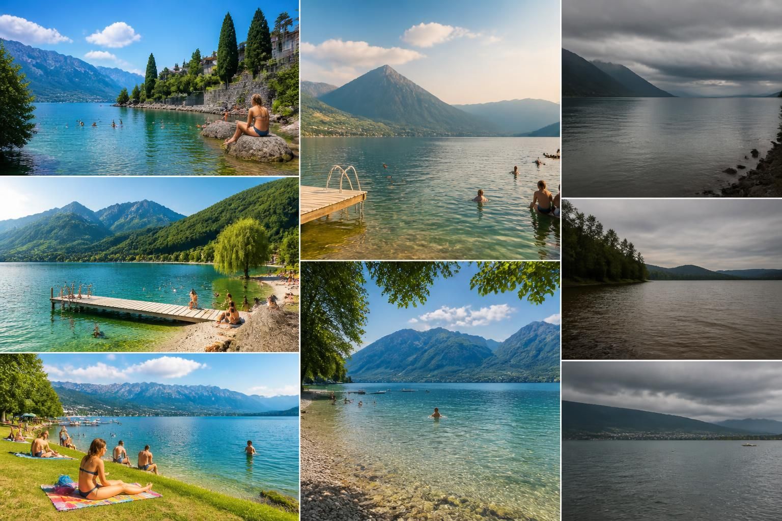 découvrez notre sélection des 5 meilleurs lacs suisses pour profiter d'une baignade agréable, ainsi que 3 lacs à éviter pour une expérience optimale.
