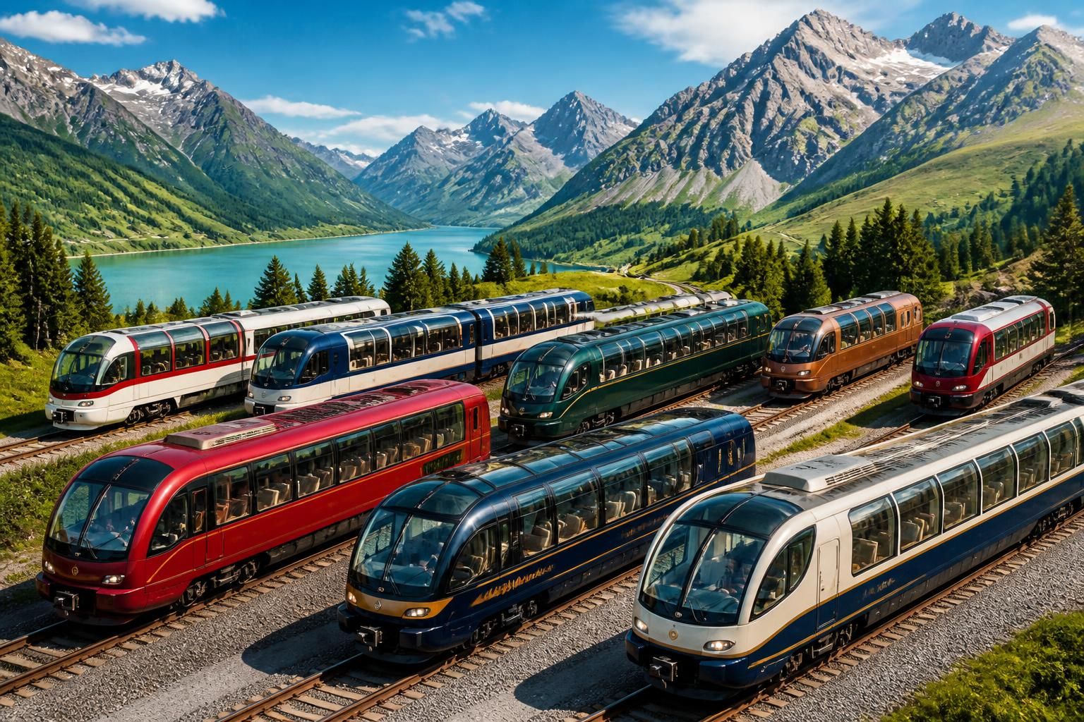découvrez notre classement des 8 meilleurs trains panoramiques alpins pour un voyage inoubliable entre paysages majestueux et confort exceptionnel.